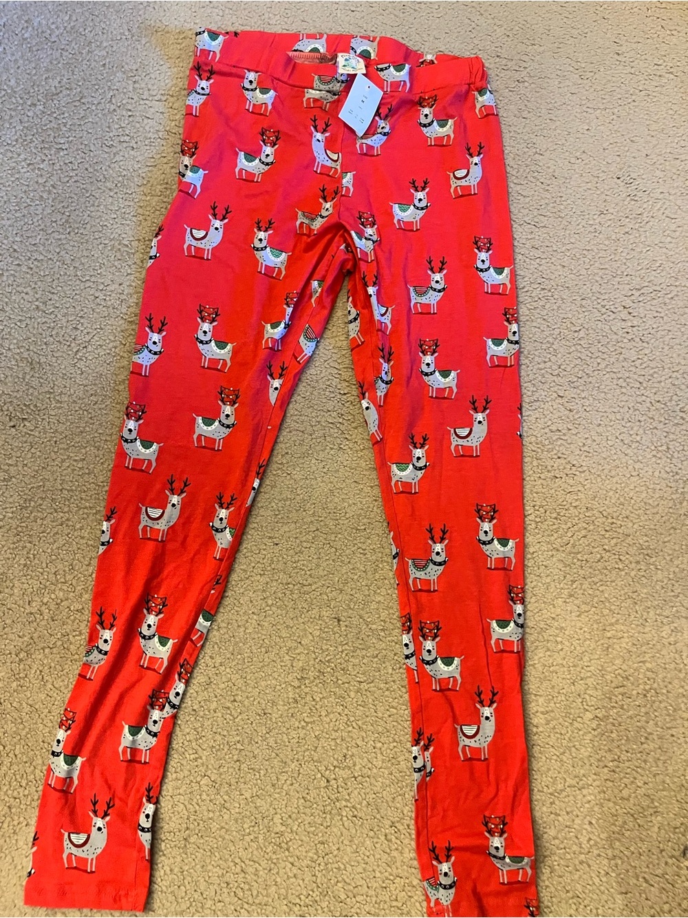 Women’s Christmas Holiday Leggings PJ Pajama Pants NWT Medium